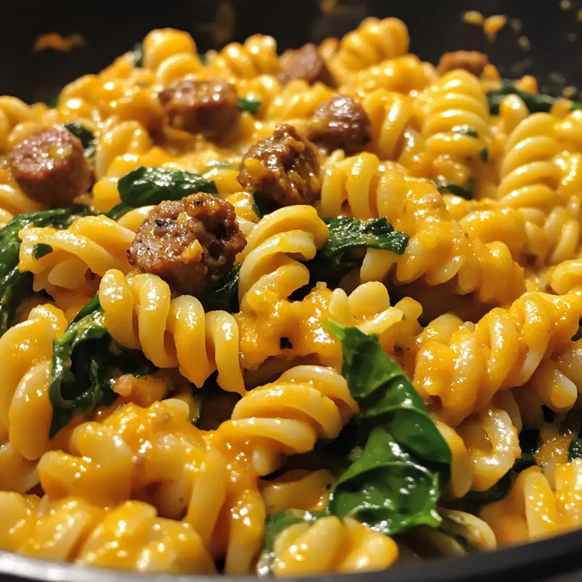 Spicy Butternut Squash Pasta