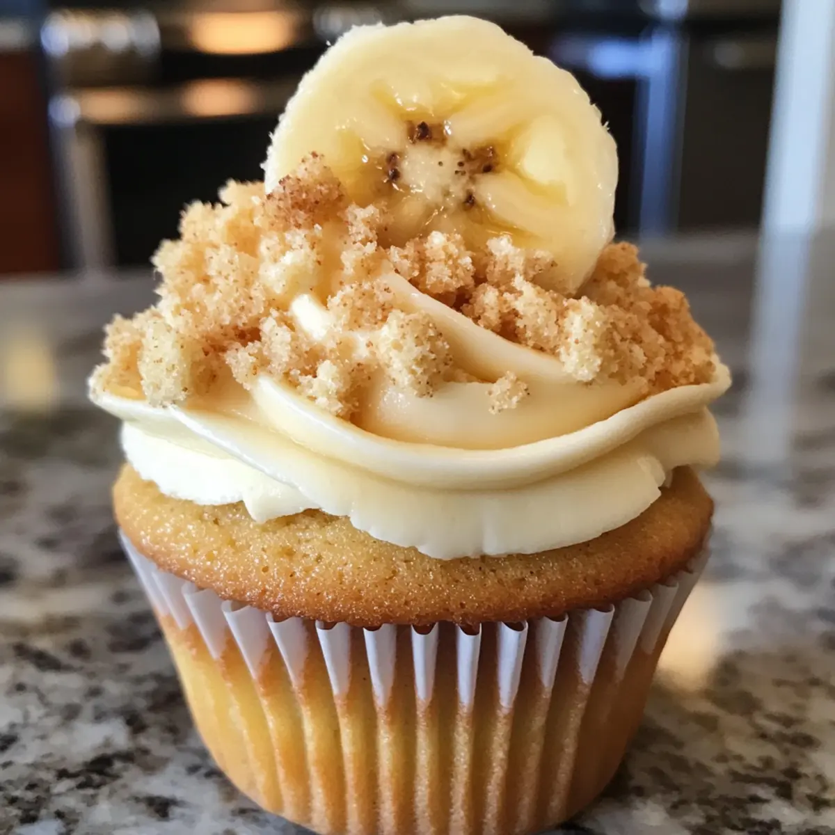 Brown Butter Banana Pudding Cupcakes