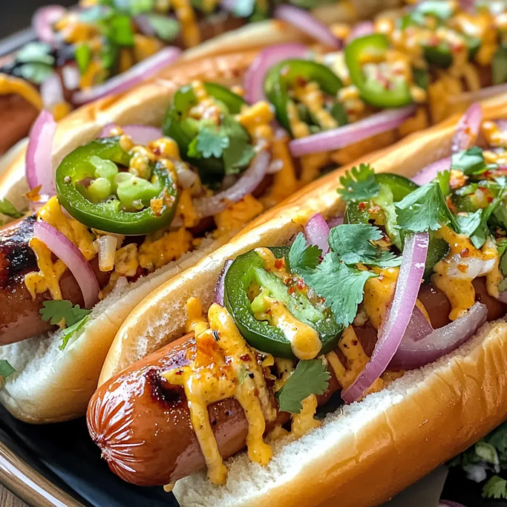 Flavorful Firecracker Hot Dogs