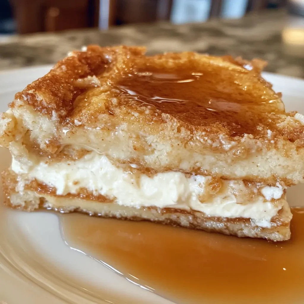 Baked Cream Cheese French Toast Casserole