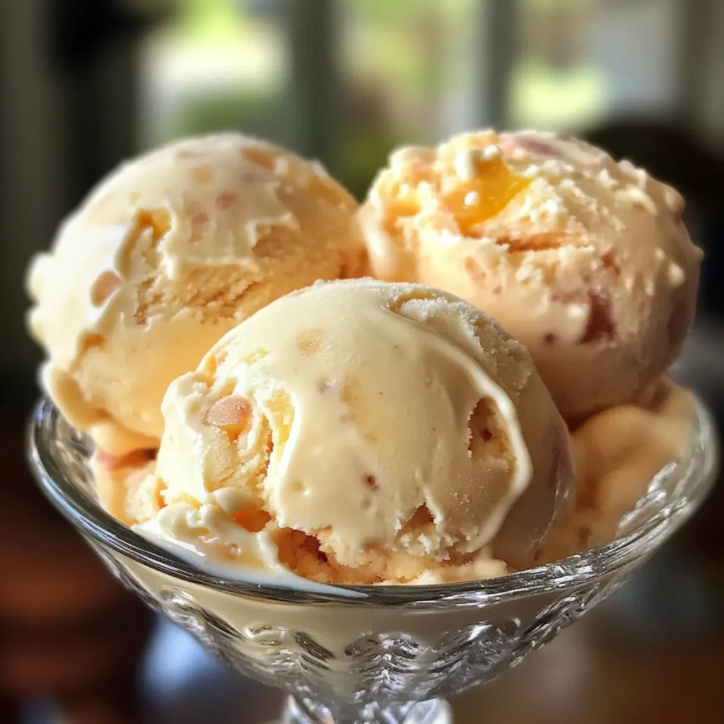 Peach Ice Cream