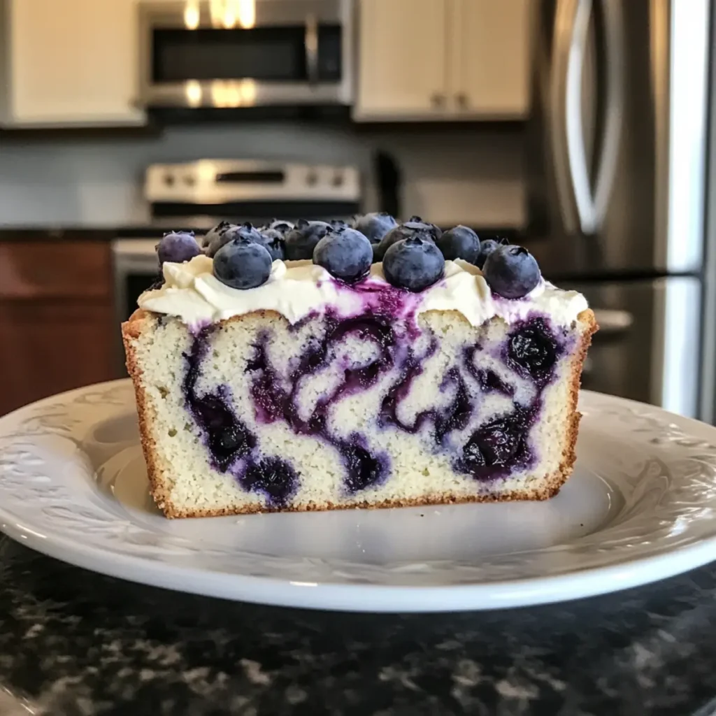 Blueberry Cream Cheese Loaf