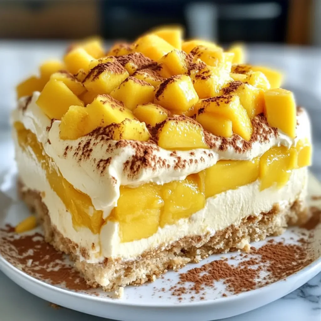 Mango Tiramisu