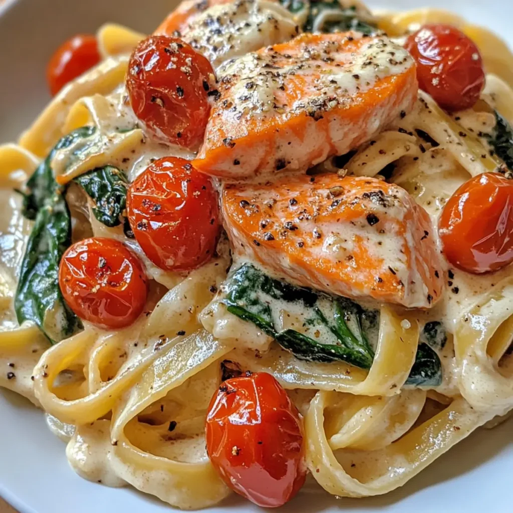 Creamy Salmon Pasta