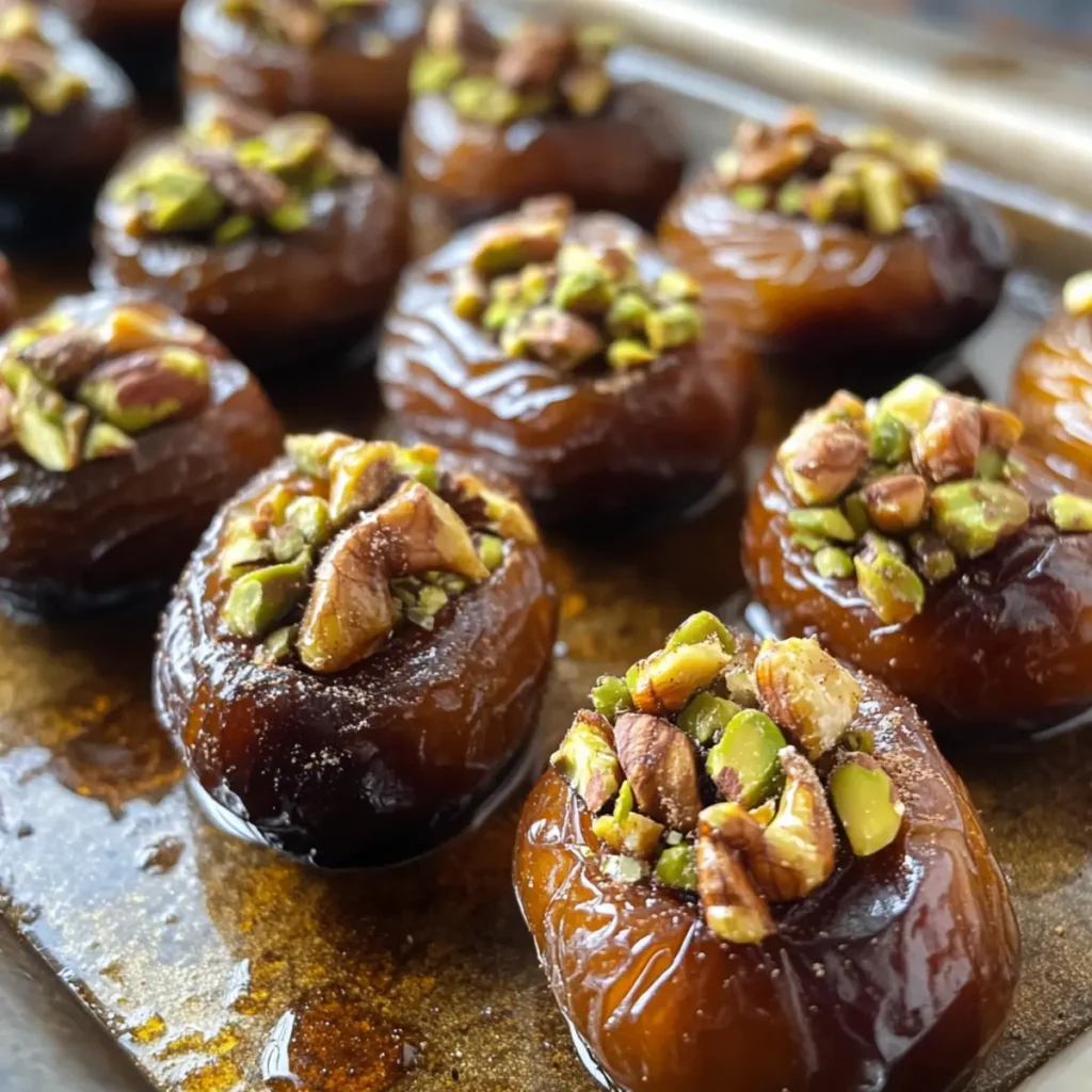 Baklava Stuffed Dates