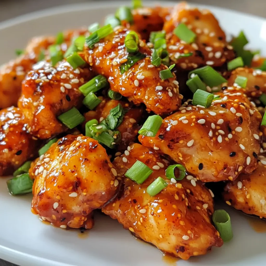 Sweet and Spicy Thai Chicken