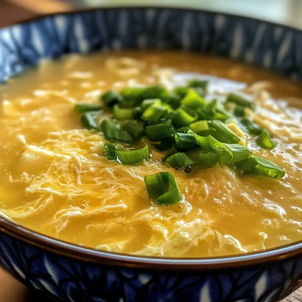 Homemade Egg Drop Soup