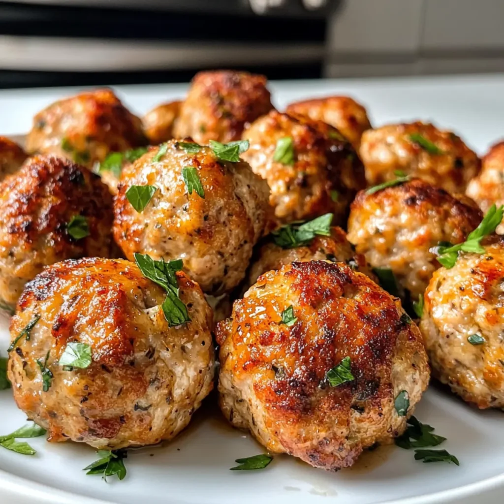High Protein Turkey Meatballs