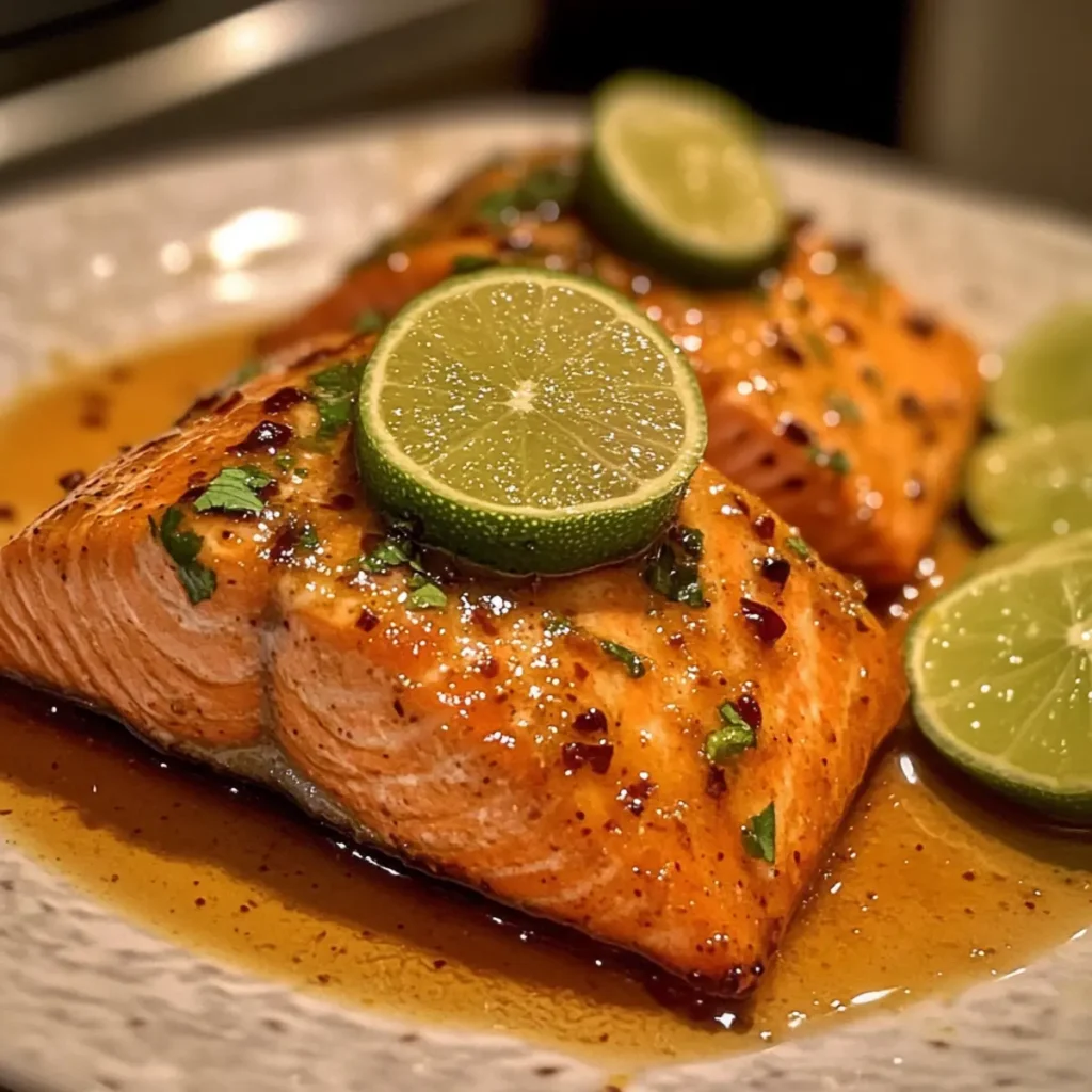 Oven Baked Chili Lime Salmon