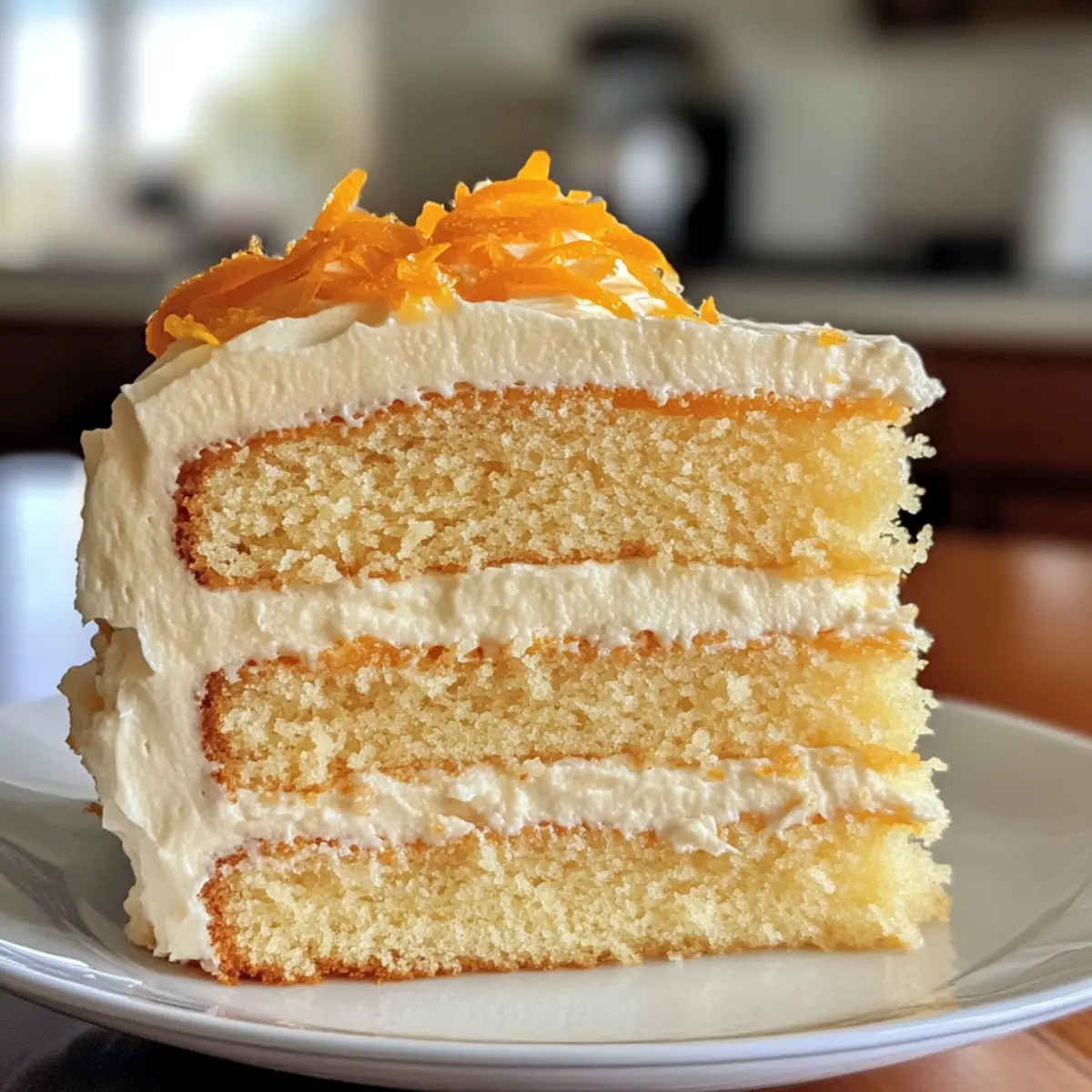 Orange Creamsicle Cake