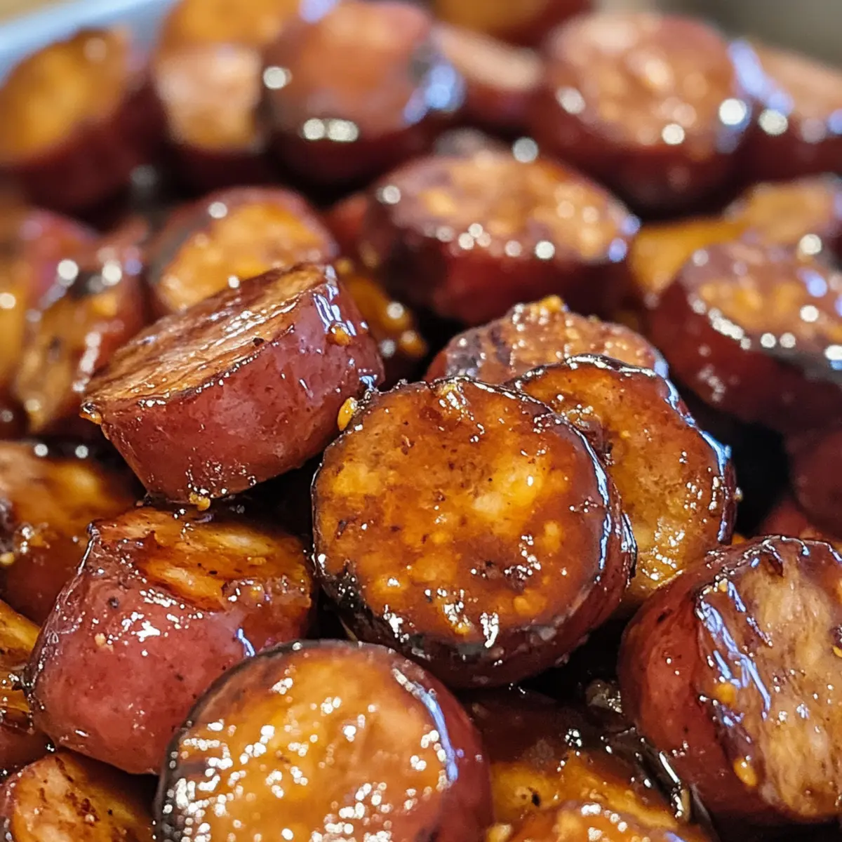 Candied Kielbasa Bites