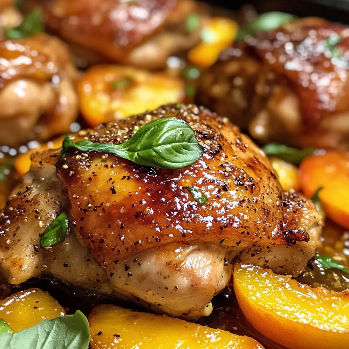 Honey Peach Chicken