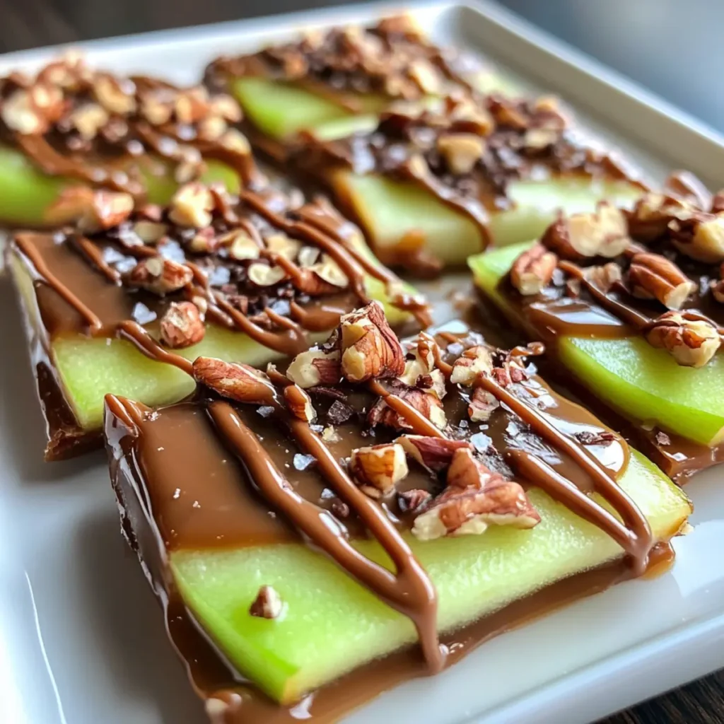 No-Bake Caramel Apple Bark