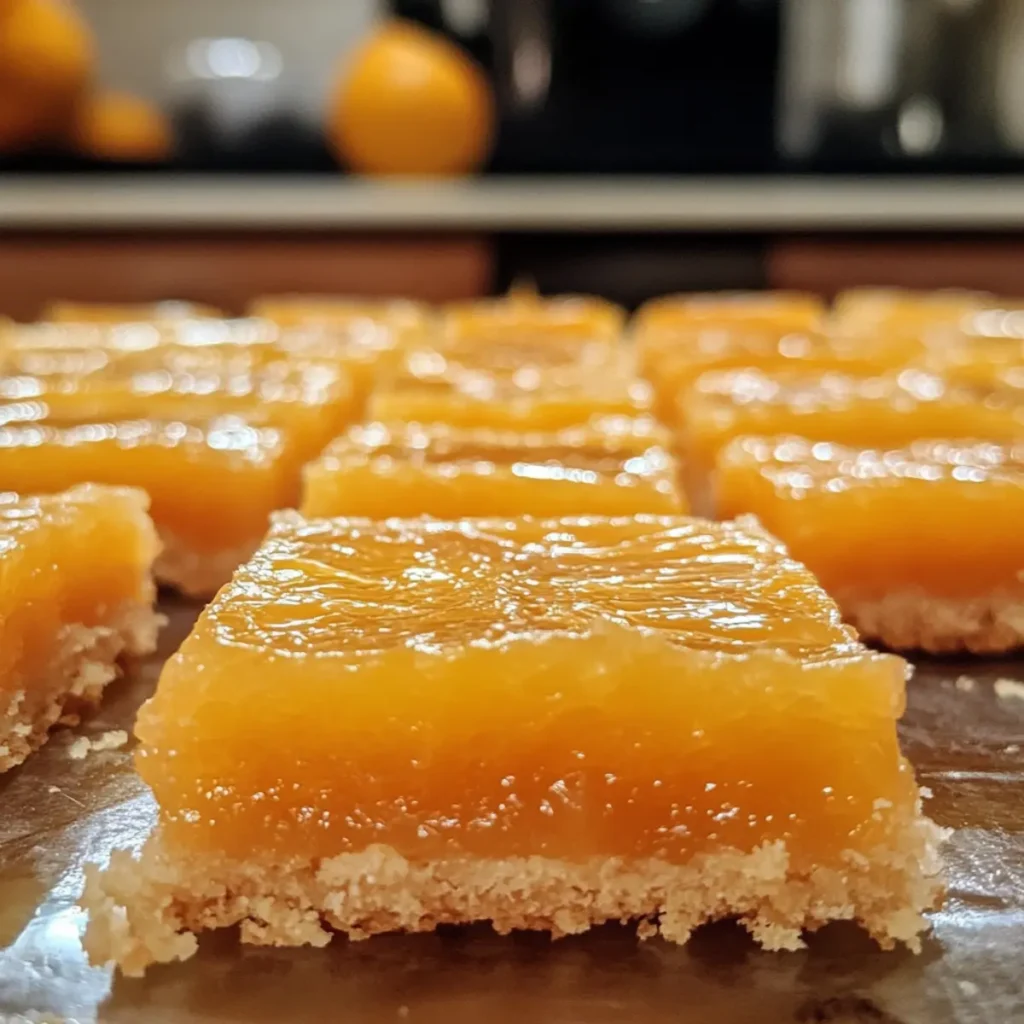 Fresh Orange Bars