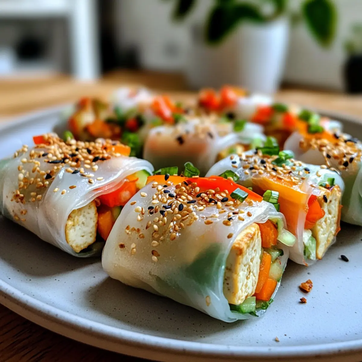 Ultra-Crispy Fried Rice Paper Rolls