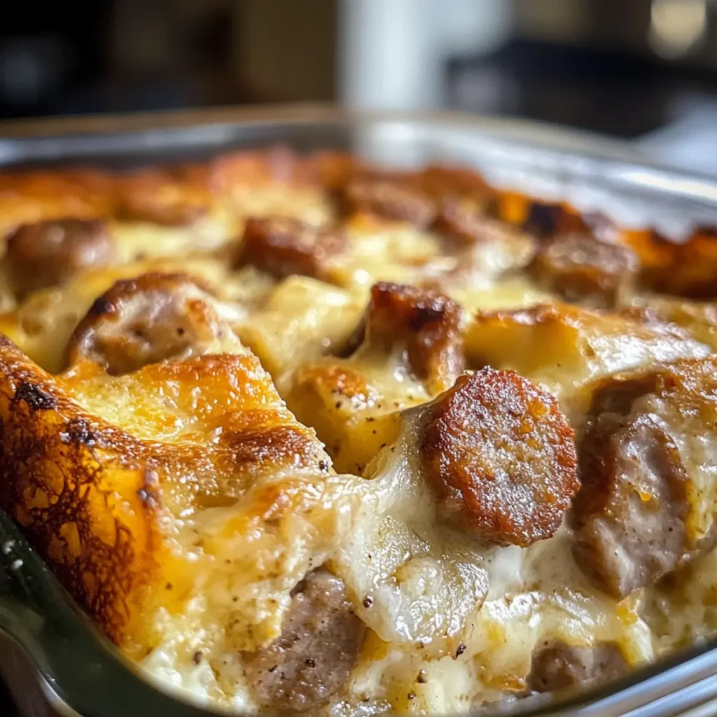 Sausage Pancake Casserole