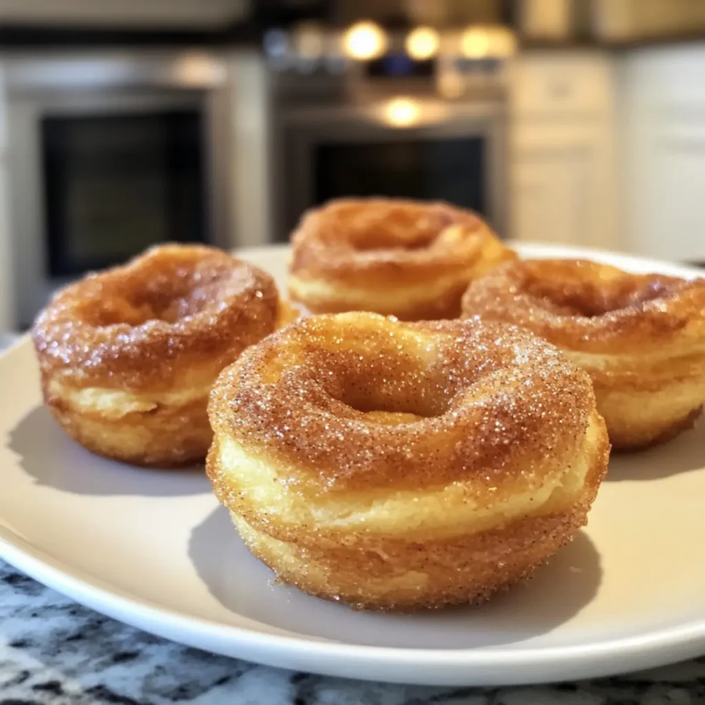 Cinnamon Sugar Cruffins