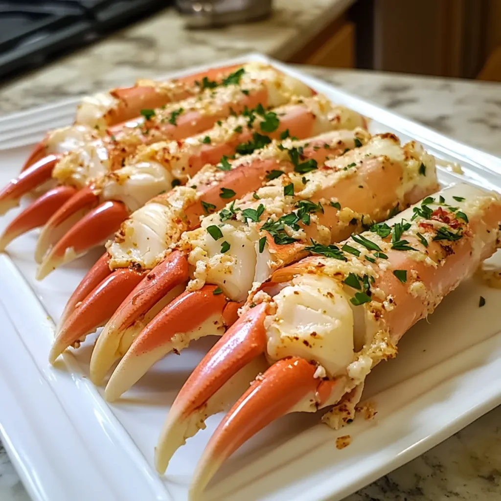 Pan-Seared Garlic Butter Crab Sticks