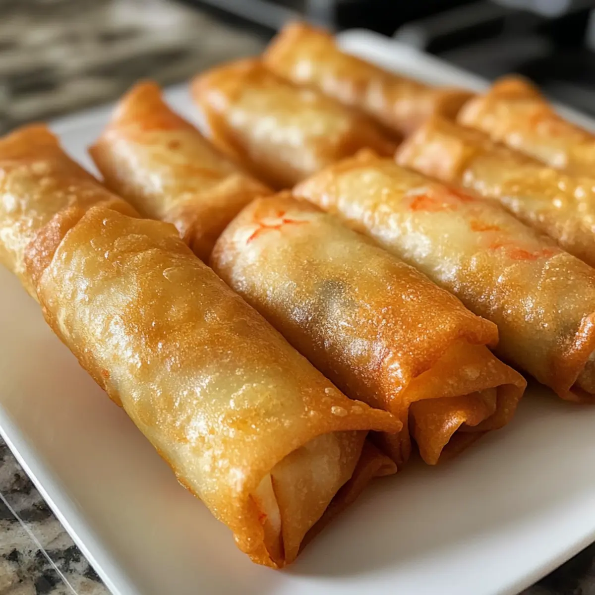 Crispy Shrimp Spring Rolls