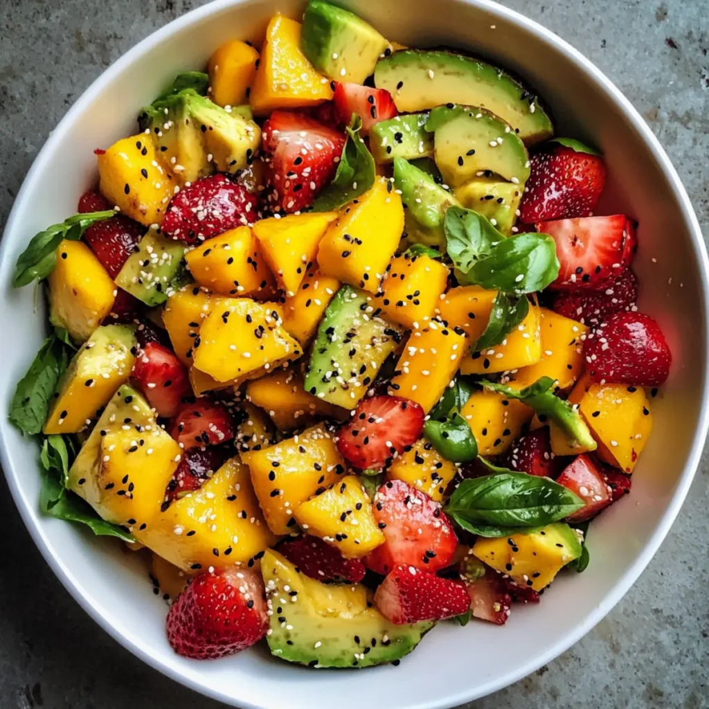 Avocado Mango Salad