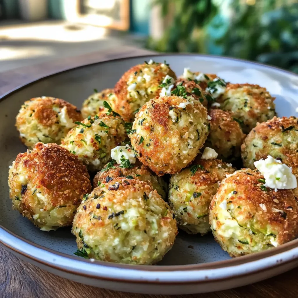 Greek Zucchini Balls