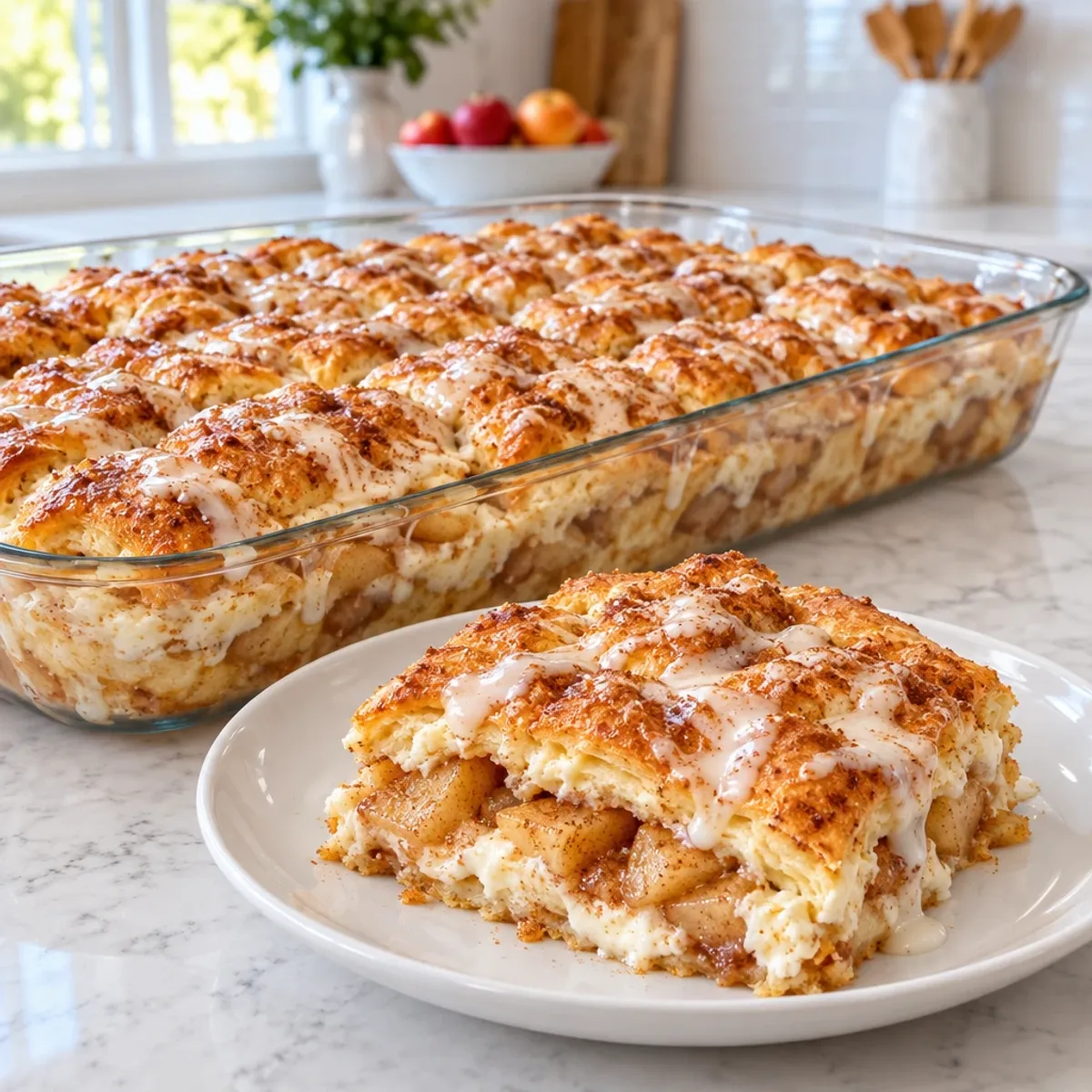 Discover Apple Cinnamon Cream Cheese Crescent Bake Joy