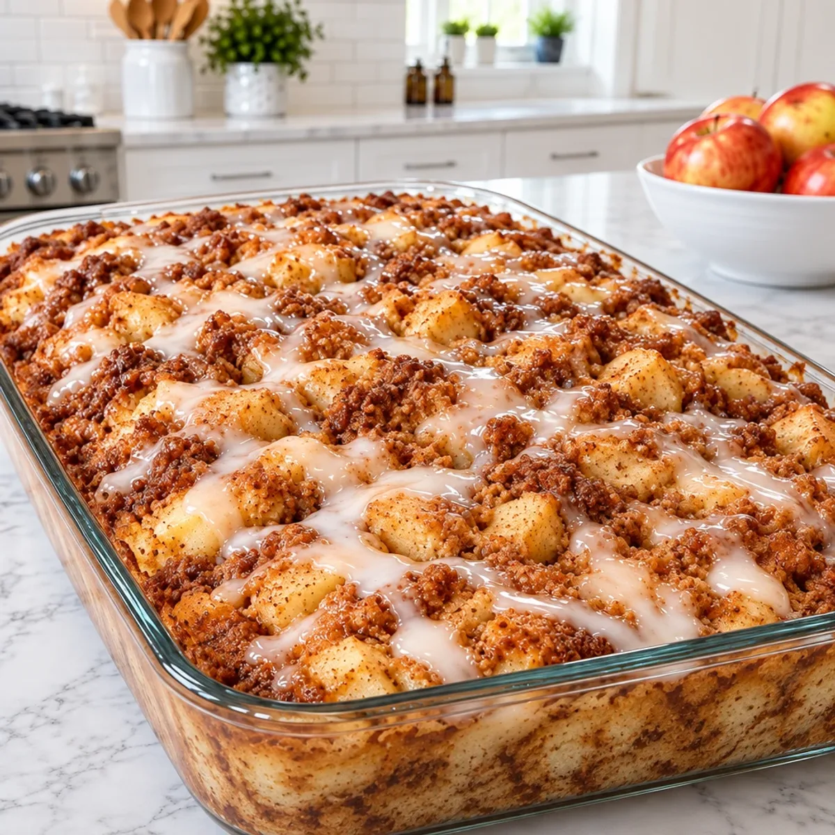 Delicious Apple Fritter Cinnamon Cake to Bake Today