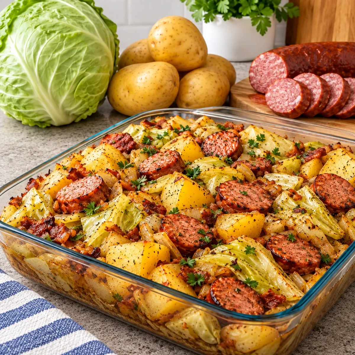 Braised Cabbage with Potatoes and Sausages Delight article image 2