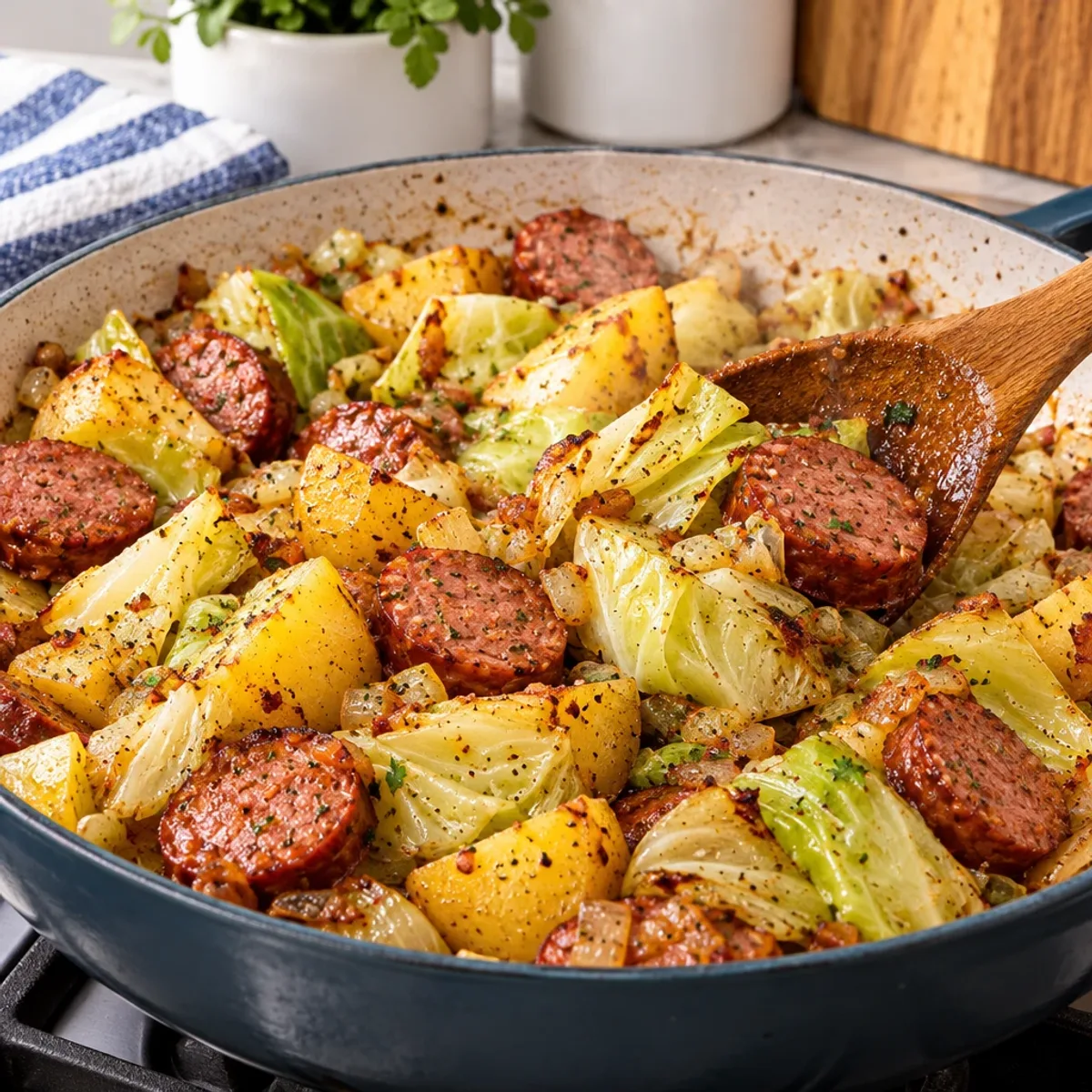 Braised Cabbage with Potatoes and Sausages Delight article image 3
