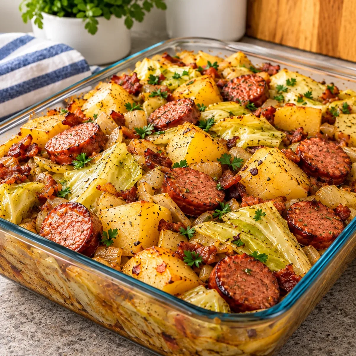 Braised Cabbage with Potatoes and Sausages Delight article image 4