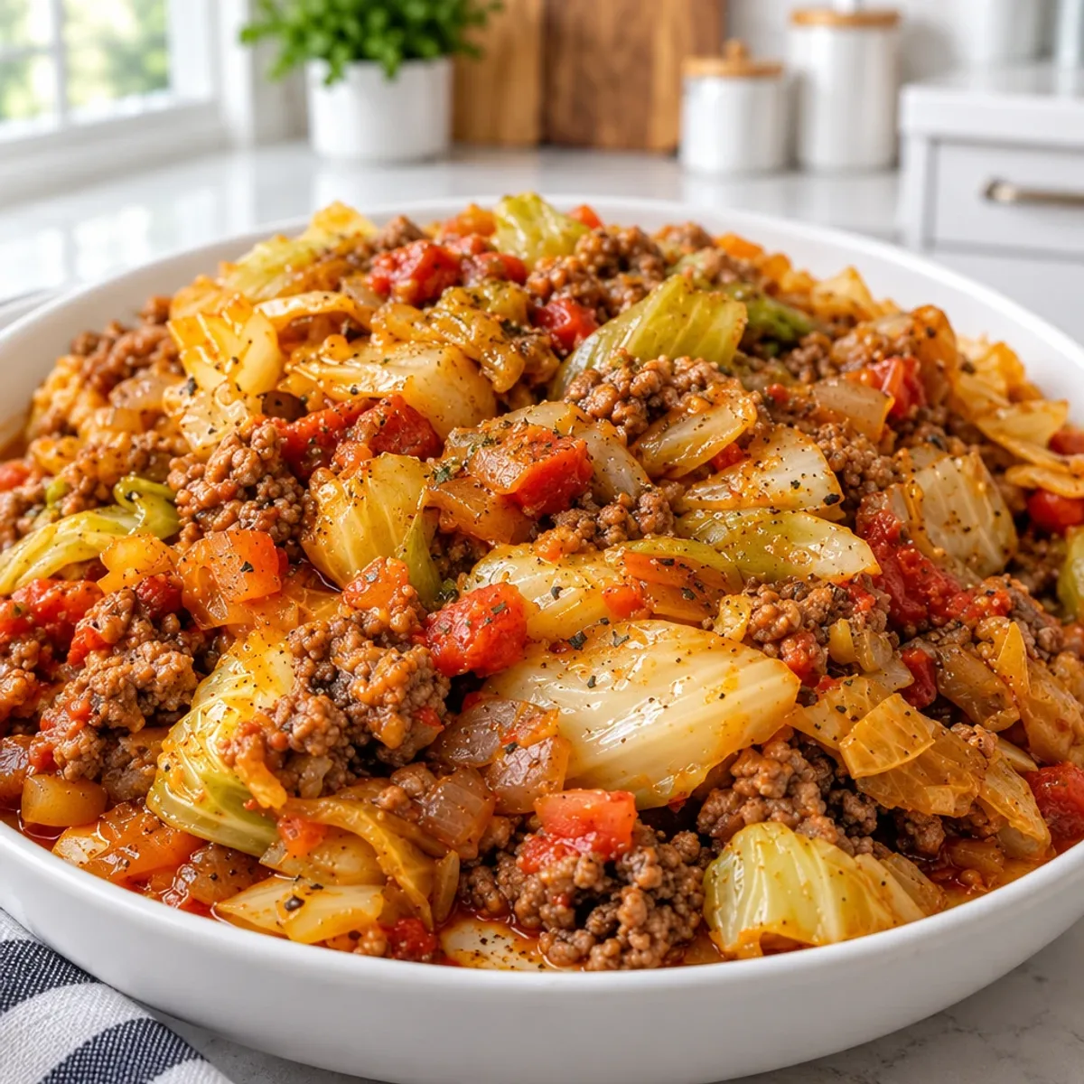 Cabbage and Ground Beef Skillet: Quick Comfort Food