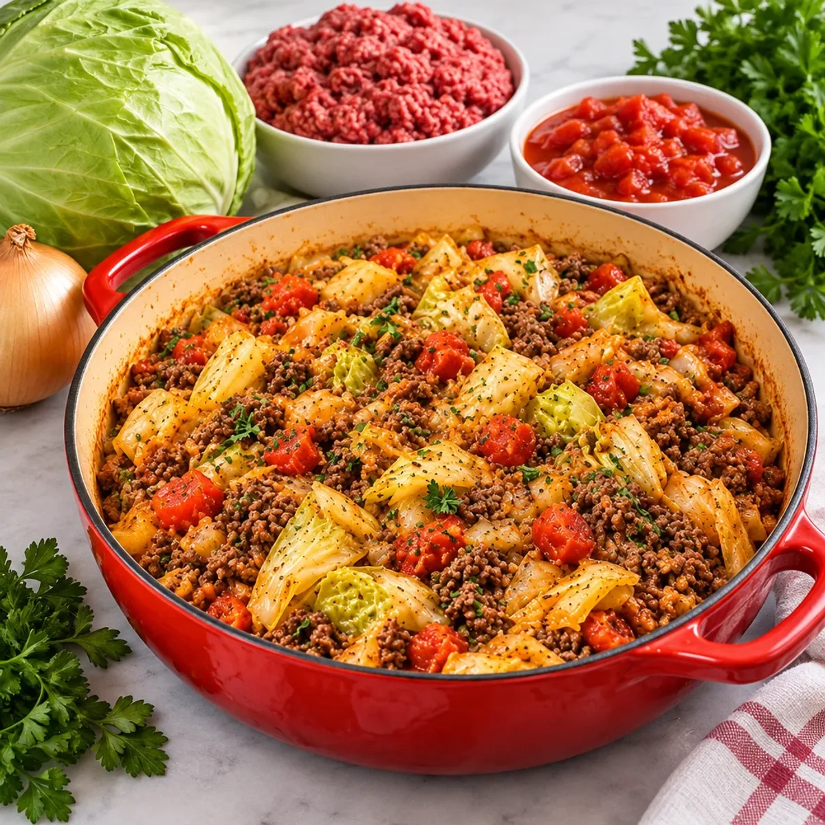 Cabbage and Ground Beef Skillet for Cozy Weeknights article image 2