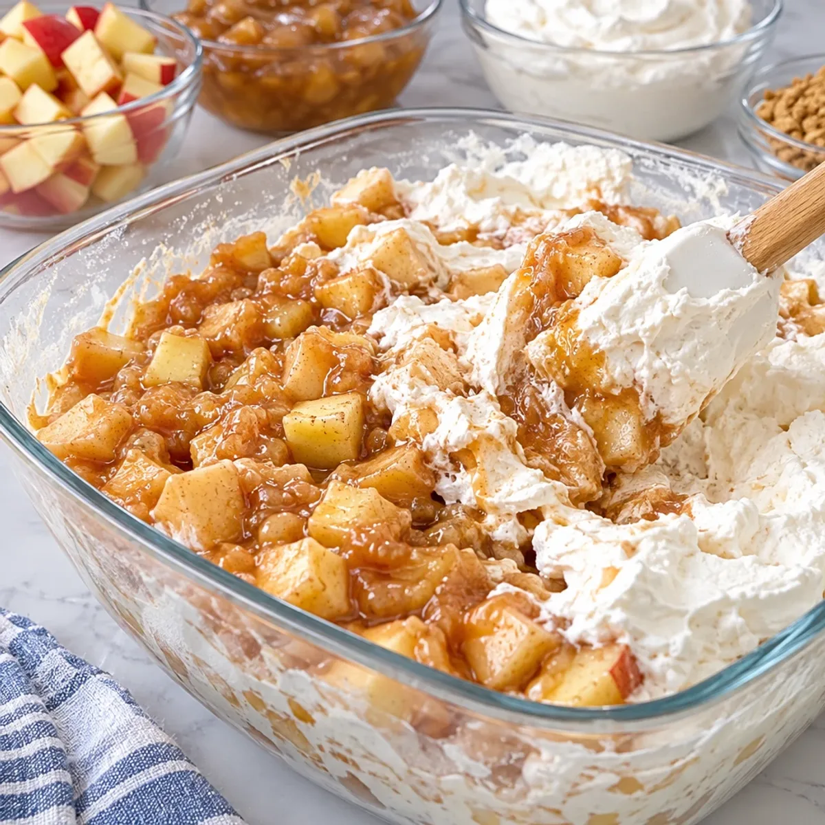 Caramel Apple Pie Cheesecake Fluff Salad Bliss article image 3