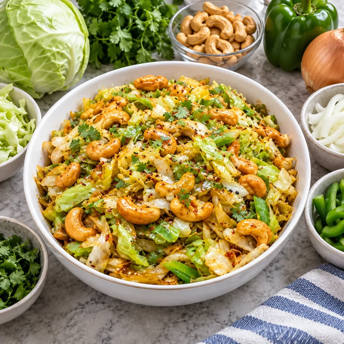 Cashew Cabbage Stir Fry: A Crunchy Flavor Delight article image 2