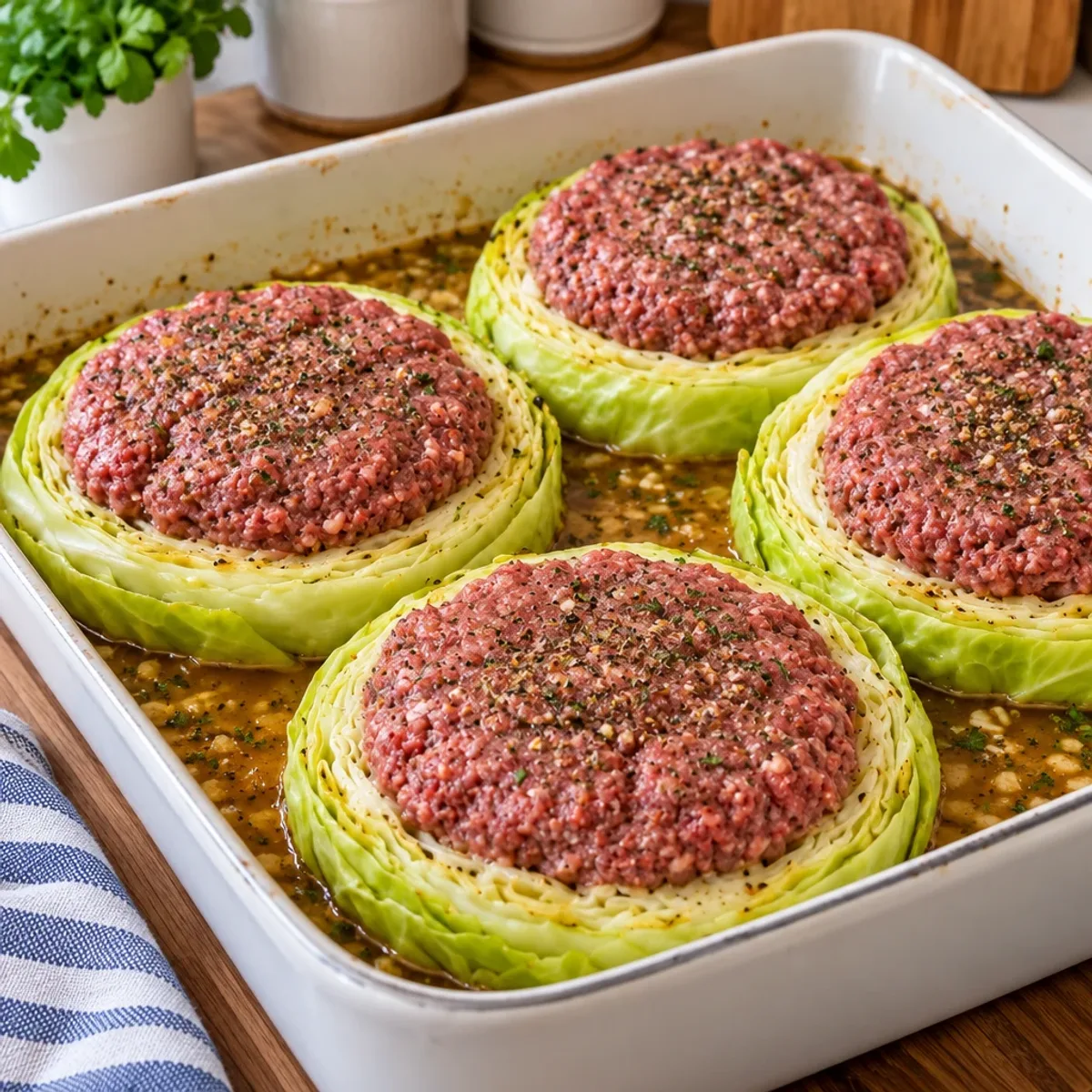 Cheesy Cabbage Burger Steaks for a Comfort Food Win article image 3