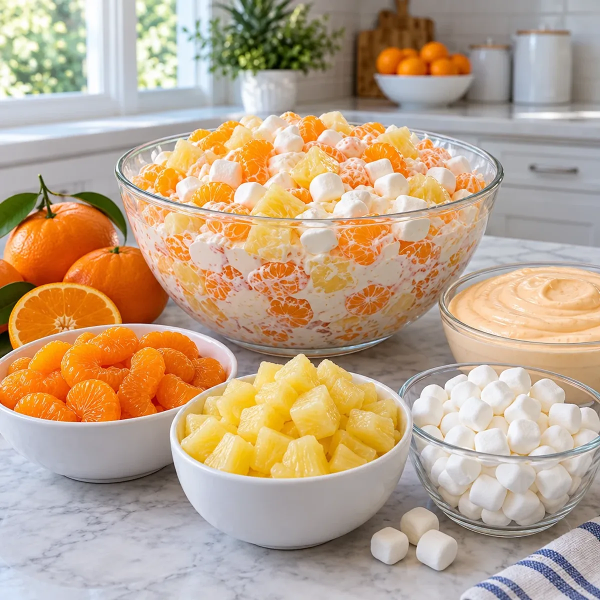 Luscious Creamy Orange and Pineapple Fruit Delight article image 2
