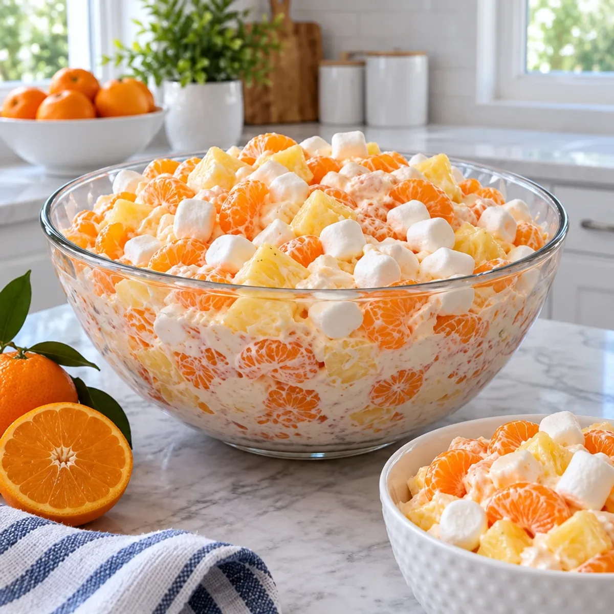 Luscious Creamy Orange and Pineapple Fruit Delight article image 4