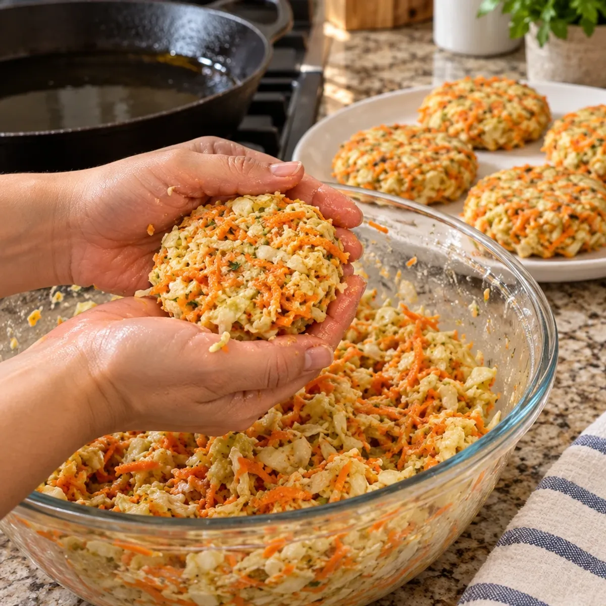 Crispy Golden Cabbage Patties You’ll Crave Today article image 3