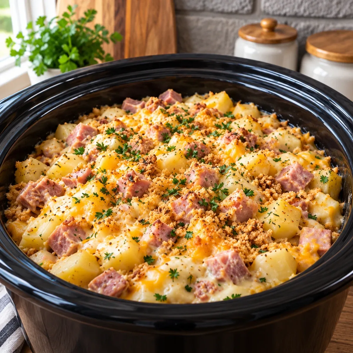 Crockpot Ham and Potato Casserole You’ll Crave Daily