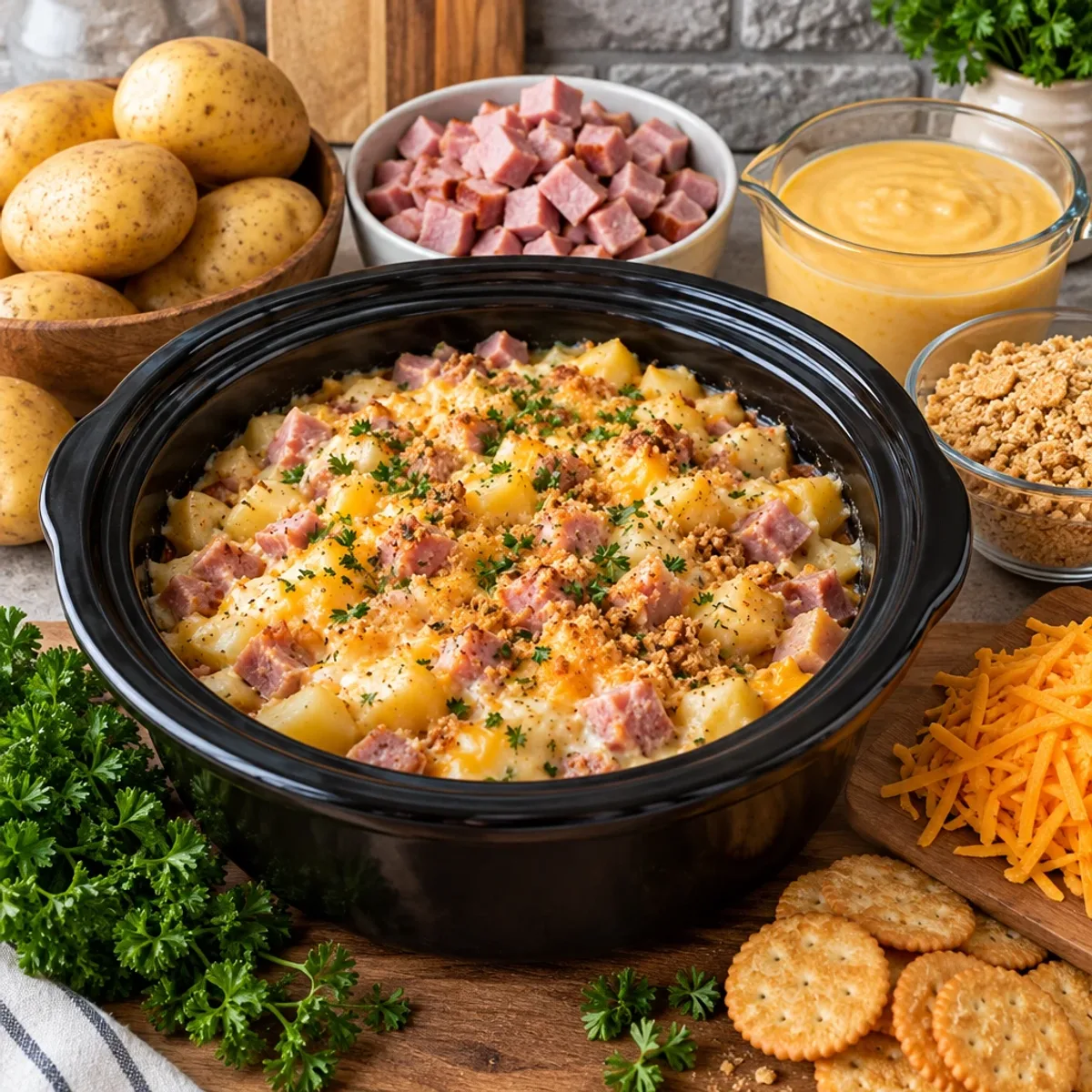 Crockpot Ham and Potato Casserole You’ll Crave Daily article image 2