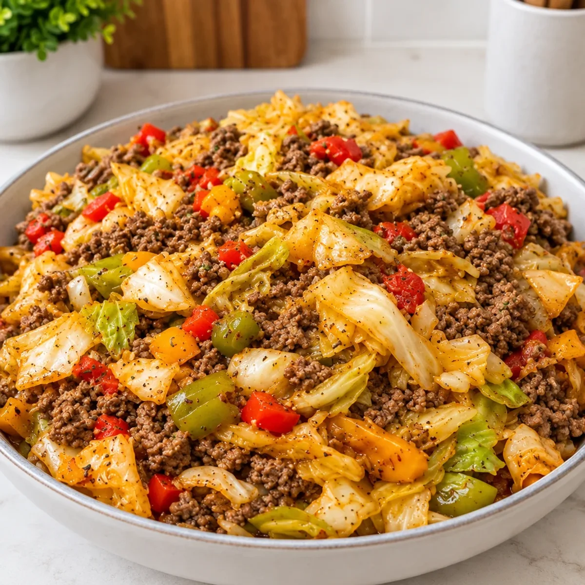 Savor This Dirty Filthy Cabbage Recipe with Ground Beef