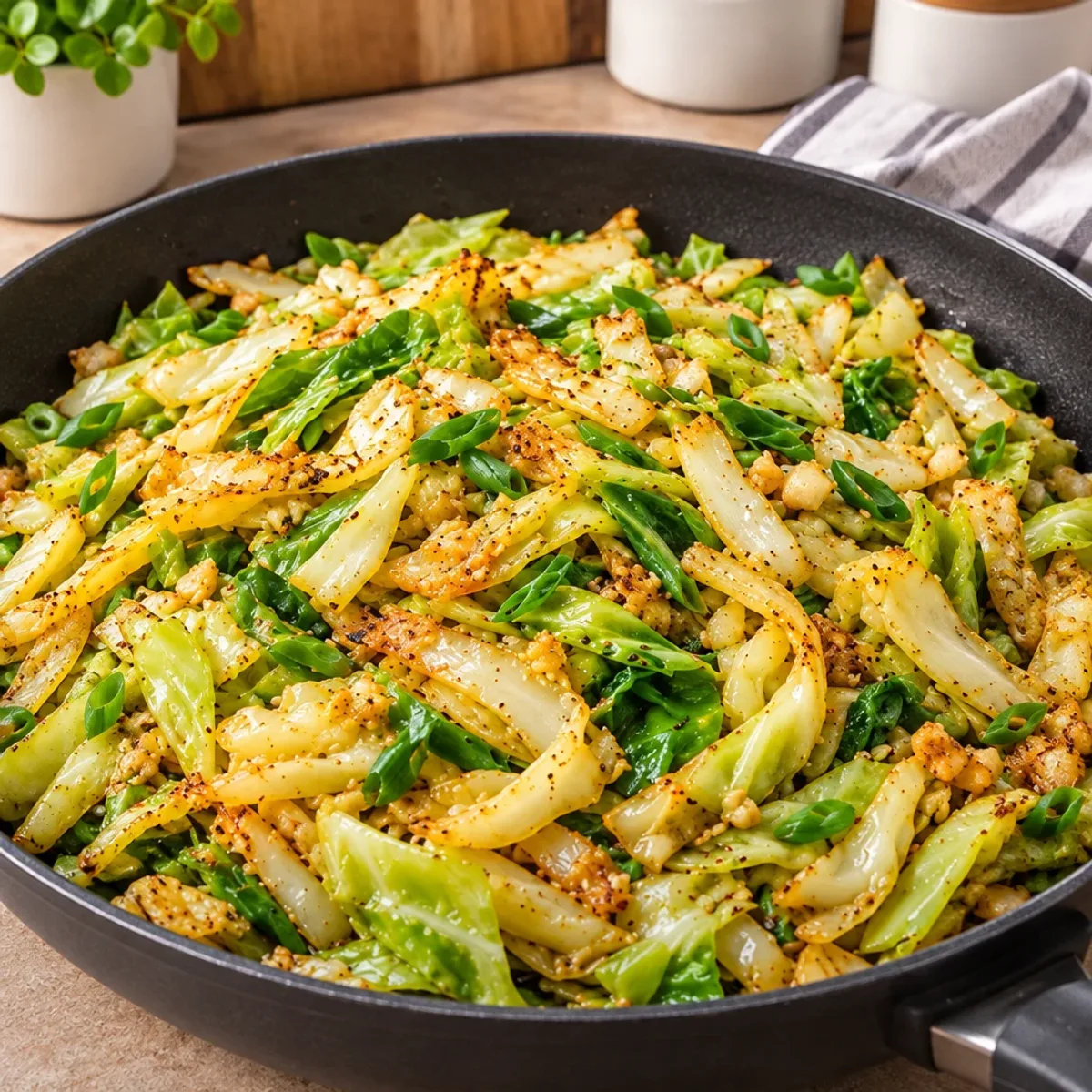 Easy 5 Minute Stir Fried Cabbage You'll Love