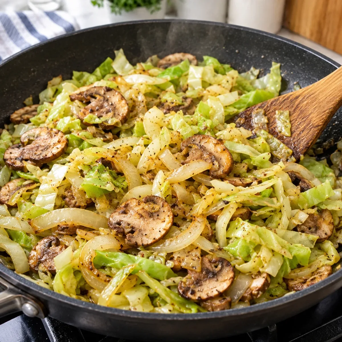 Savor Easy Fried Cabbage and Mushrooms Tonight article image 3