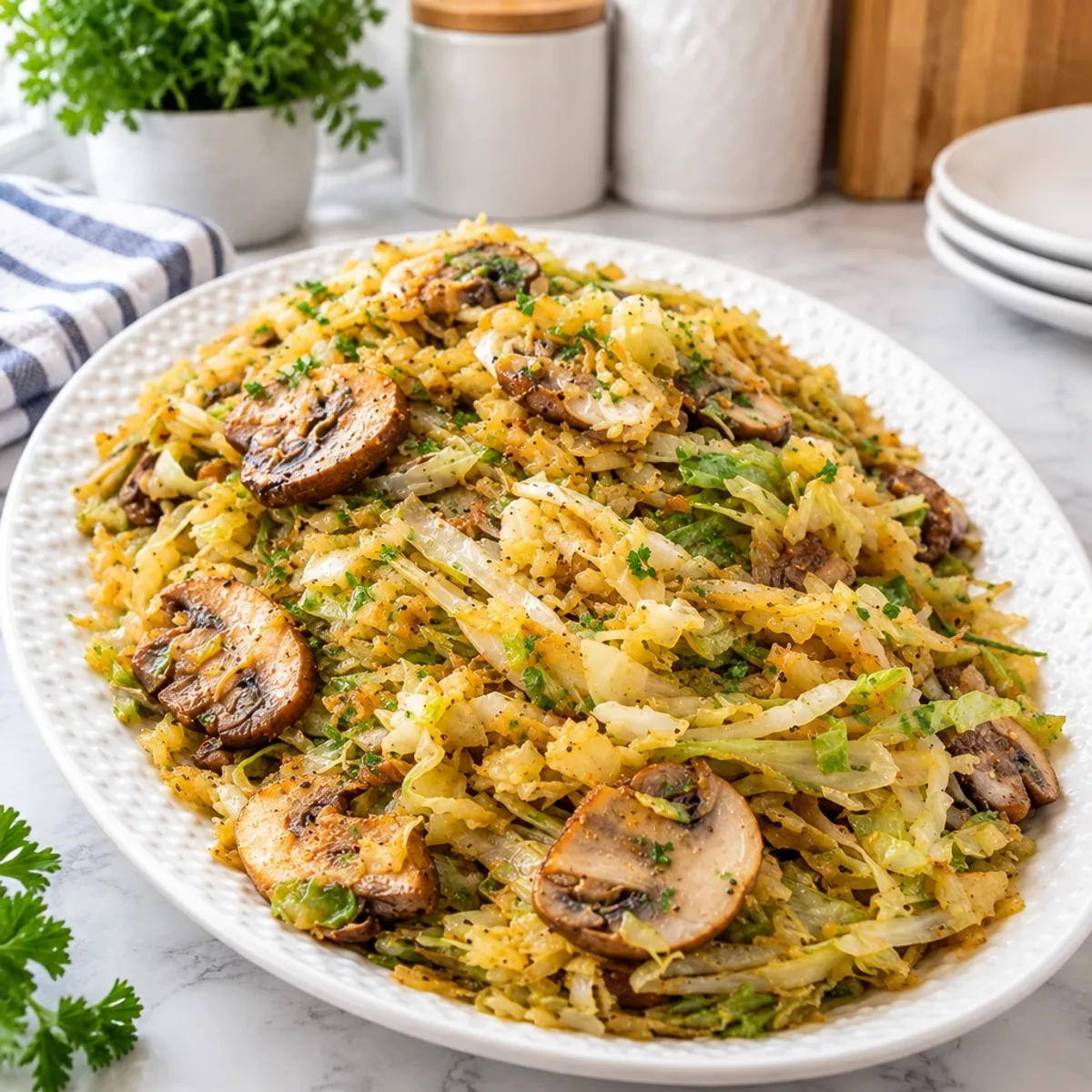 Savor Easy Fried Cabbage and Mushrooms Tonight article image 4