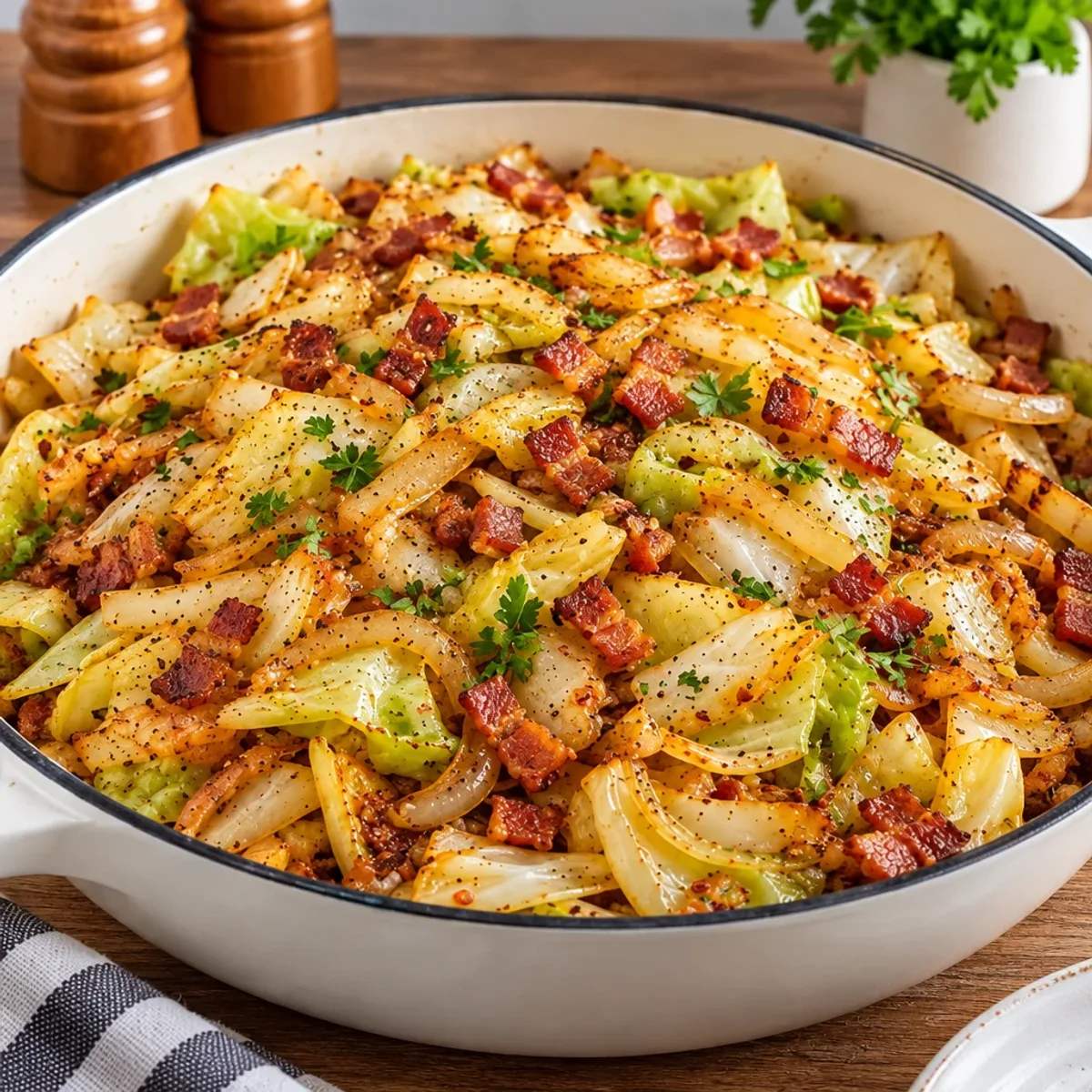 Fried Cabbage with Garlic and Smoked Paprika Bliss