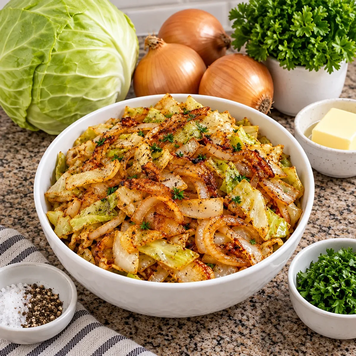Fried Cabbage with Onion: Sweet and Savory Delight article image 2