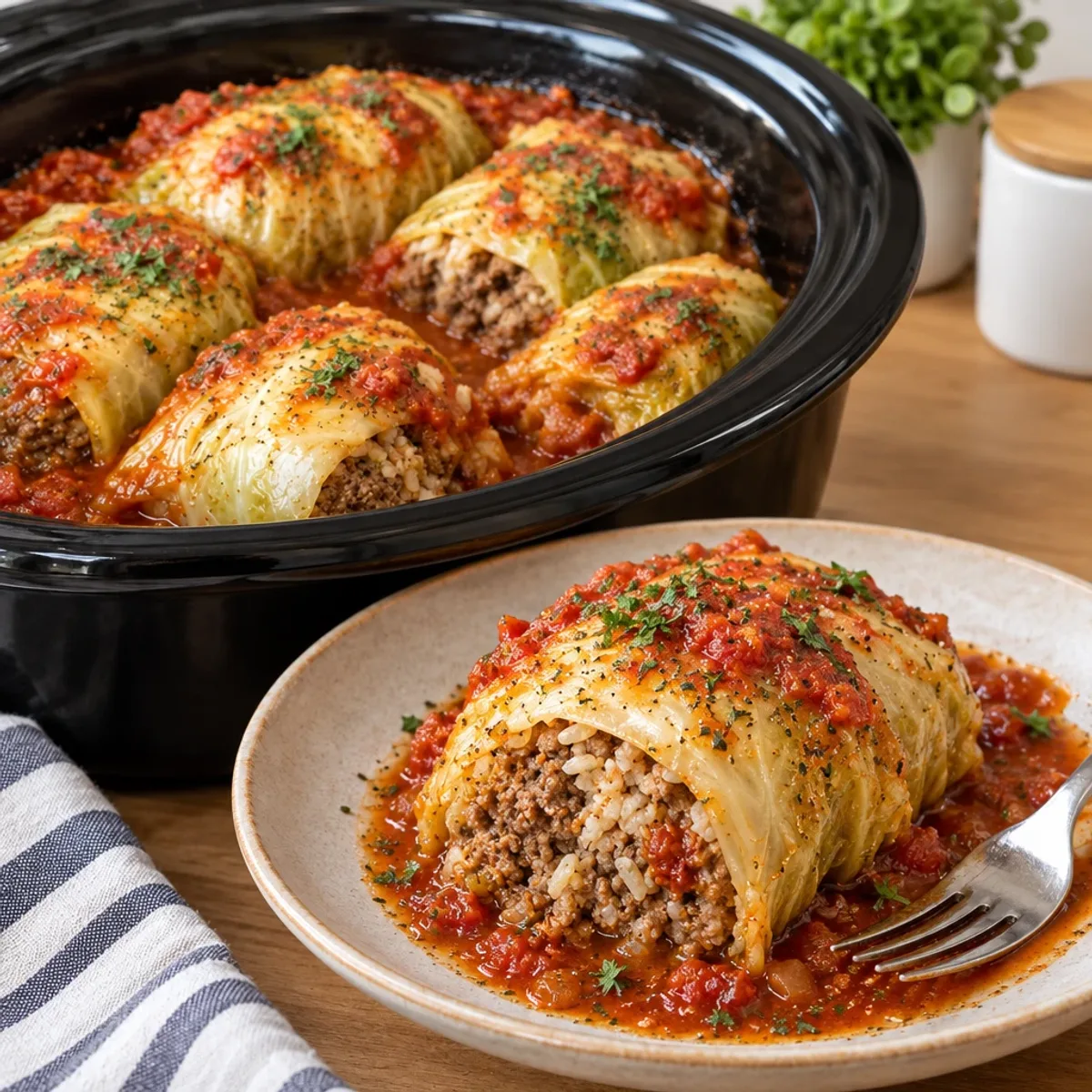 Hearty Slow Cooker Cabbage Roll Bake article image 4