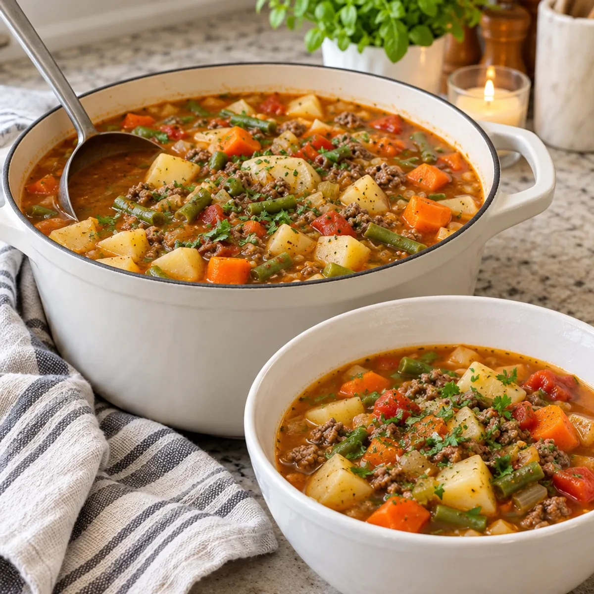 Hearty Vegetable and Ground Beef Soup for Cozy Nights article image 4