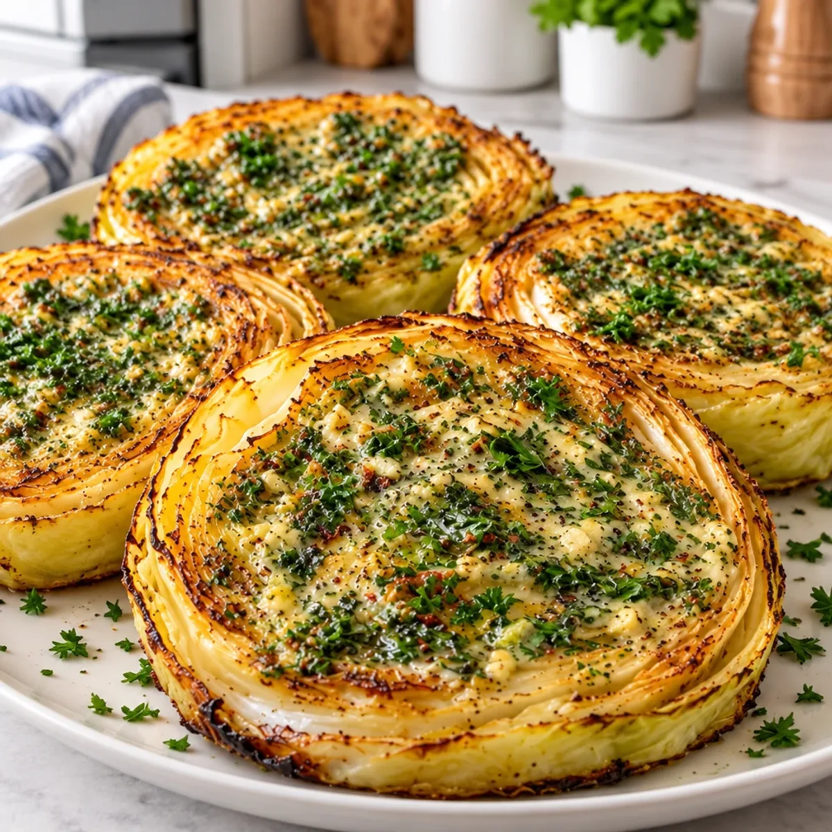 Herb-Butter Cabbage Steaks for Crispy Flavor Bliss article image 4