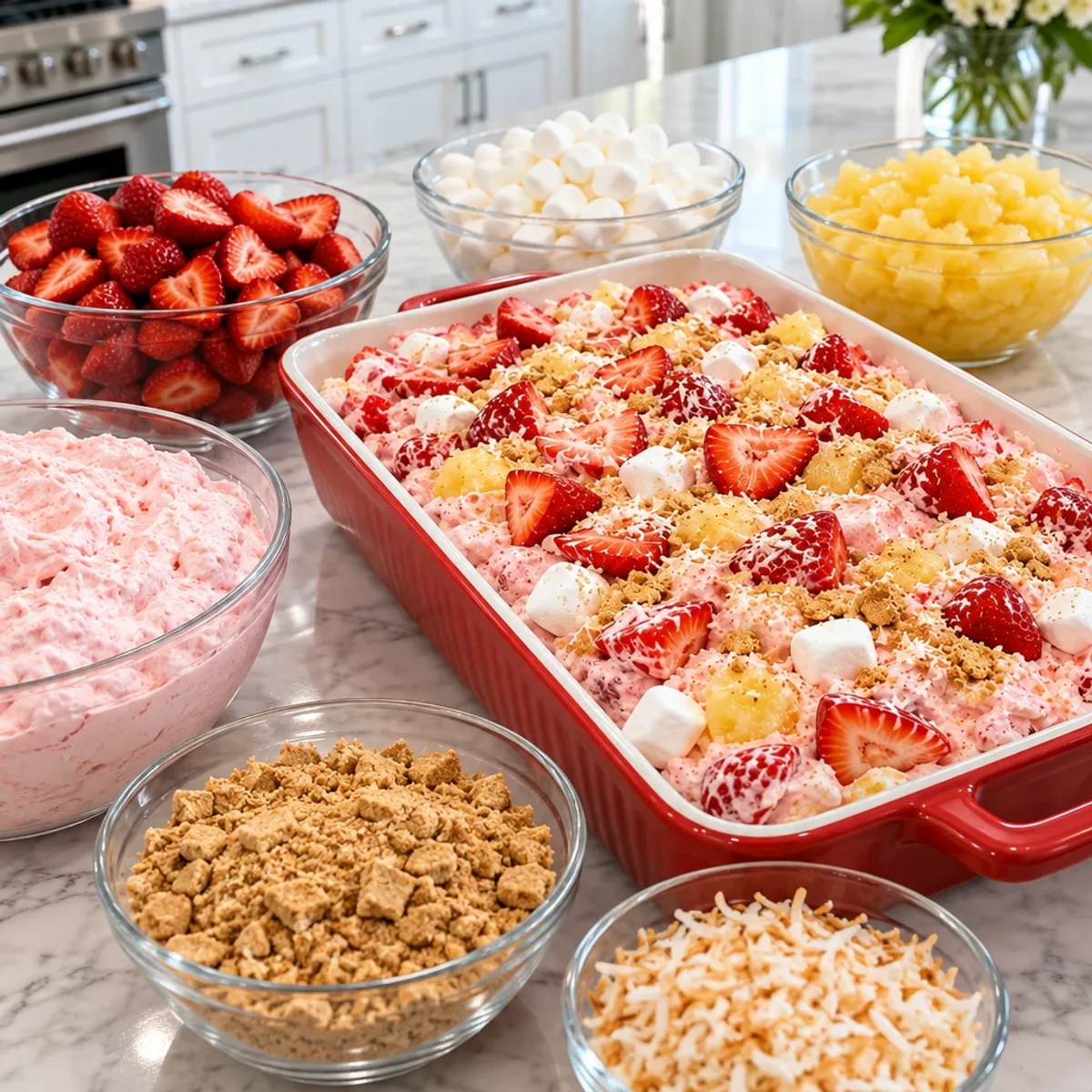Homemade Strawberry Fluff Salad That Dazzles Your Taste Buds article image 2